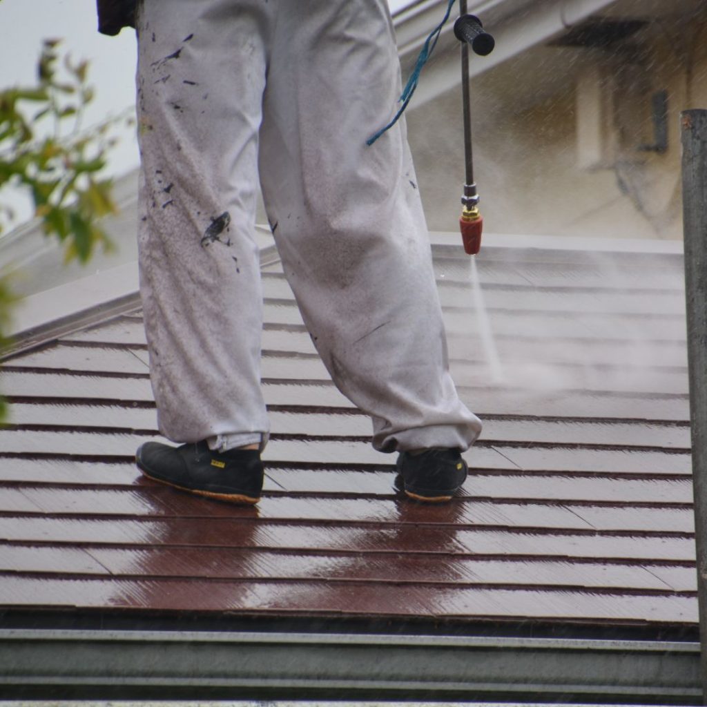 roof washing services near me